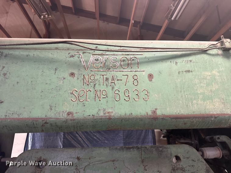 image for item EW4988 Version TA-78 press brake