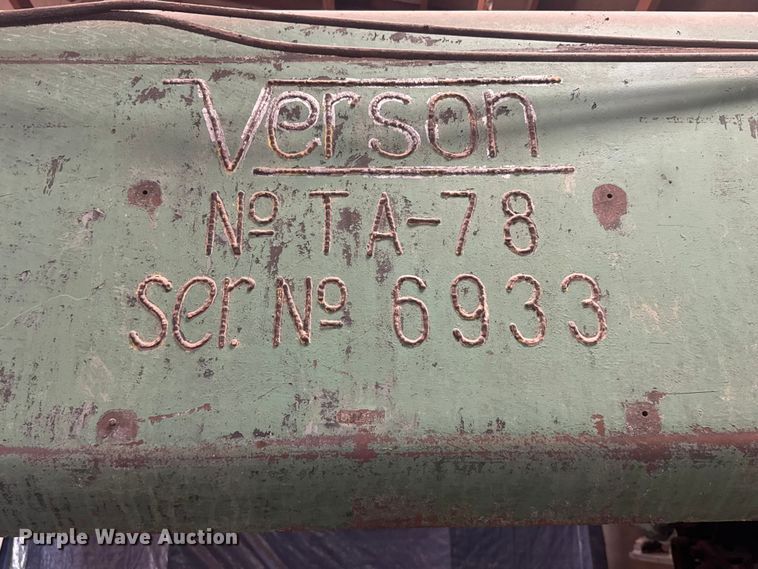 image for item EW4988 Version TA-78 press brake