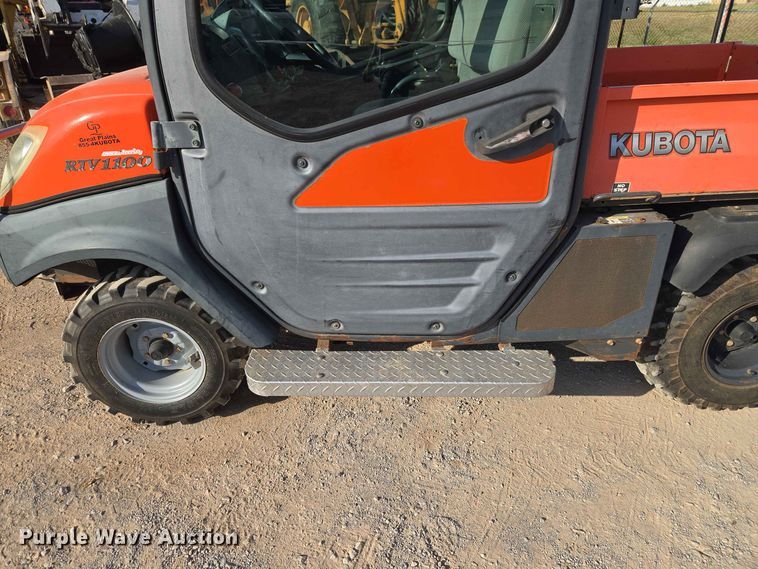 image for item EW8605 Kubota RTV1100 utility vehicle