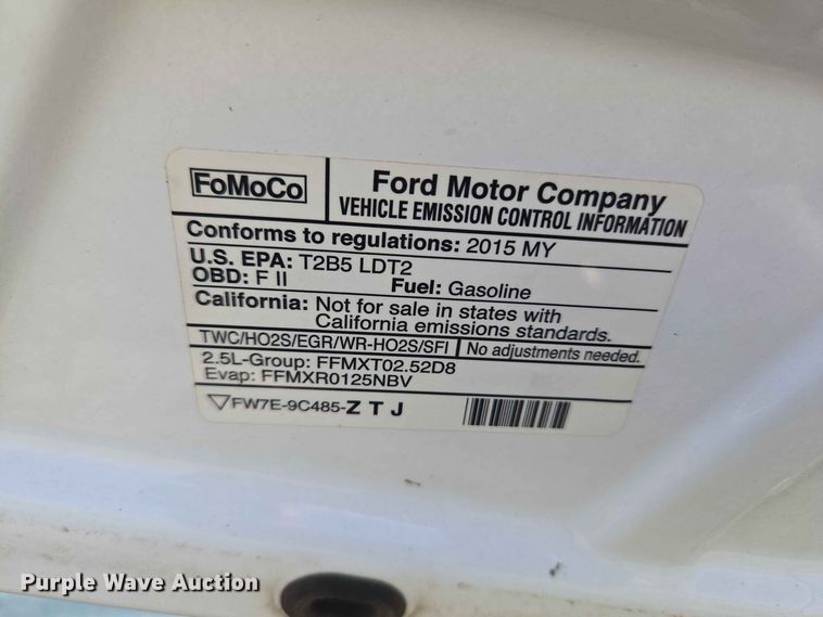 image for item EW8617 2015 Ford Transit Connect van