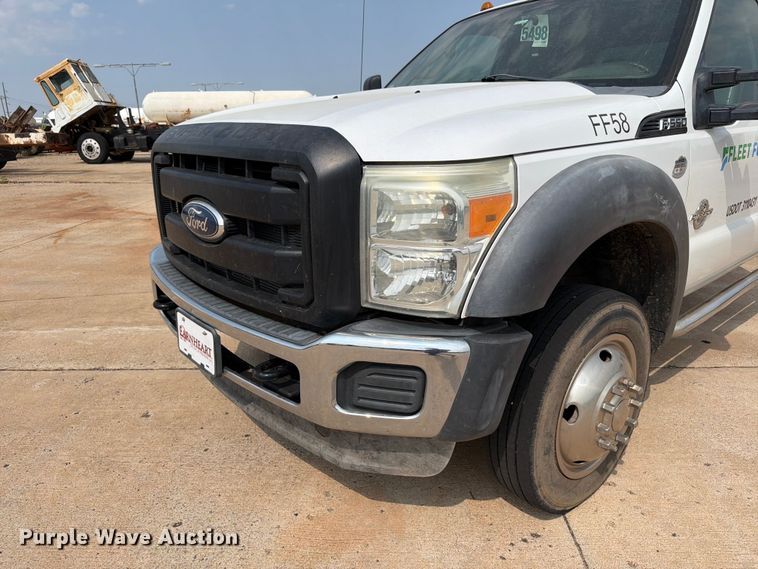 image for item EW8623 2012 Ford F550 Super Duty Crew Cab truck cab and chassis