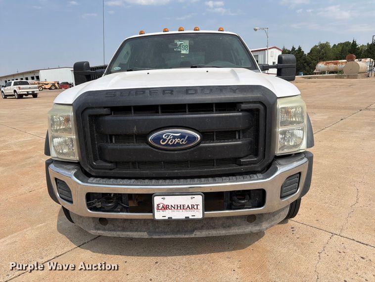 image for item EW8623 2012 Ford F550 Super Duty Crew Cab truck cab and chassis