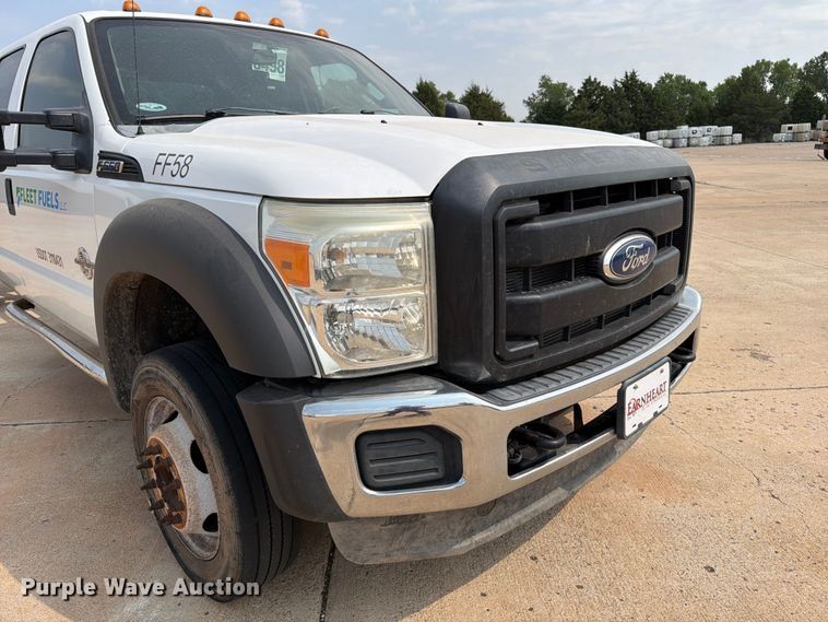 image for item EW8623 2012 Ford F550 Super Duty Crew Cab truck cab and chassis