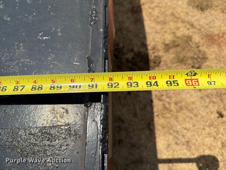 image for item EW8633 Shop built flatbed trailer