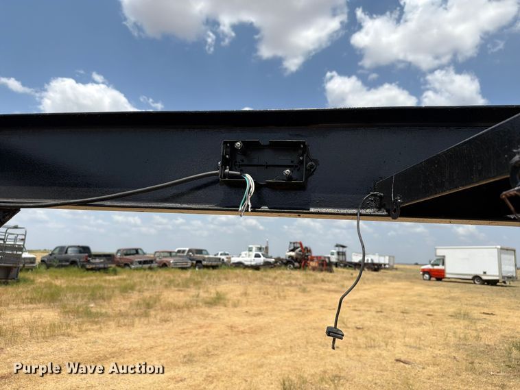 image for item EW8633 Shop built flatbed trailer