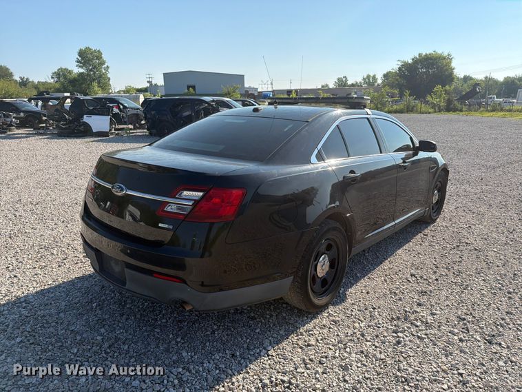 image for item EX4047 2013 Ford Taurus Police Interceptor 