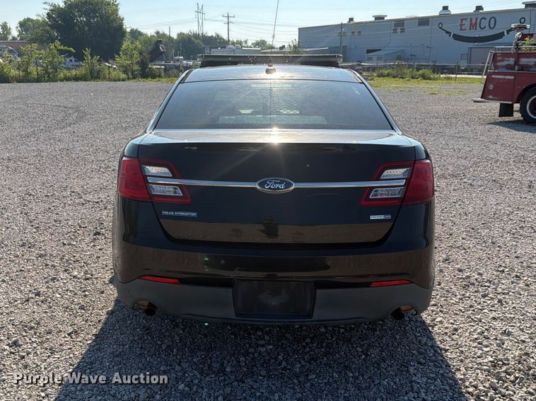 image for item EX4047 2013 Ford Taurus Police Interceptor 