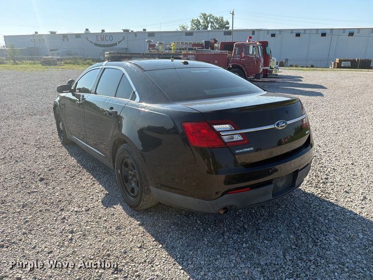image for item EX4047 2013 Ford Taurus Police Interceptor 