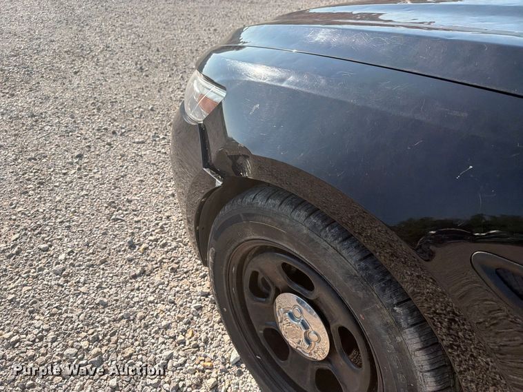 image for item EX4047 2013 Ford Taurus Police Interceptor 