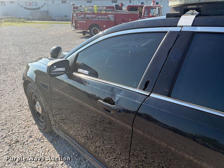 image for item EX4047 2013 Ford Taurus Police Interceptor 