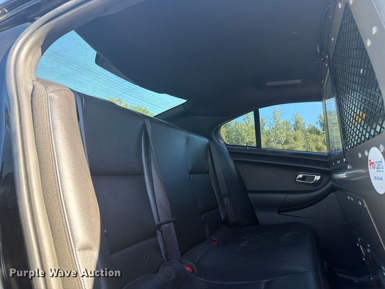 image for item EX4047 2013 Ford Taurus Police Interceptor 