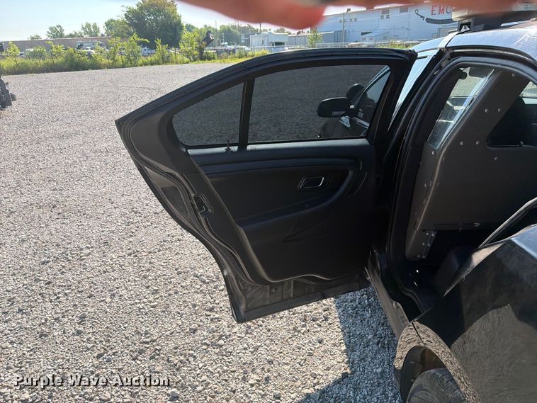 image for item EX4047 2013 Ford Taurus Police Interceptor 