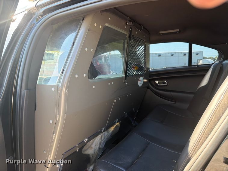 image for item EX4047 2013 Ford Taurus Police Interceptor 