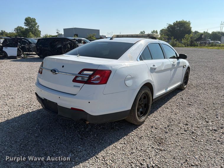 image for item EX4048 2014 Ford Taurus Police Interceptor 