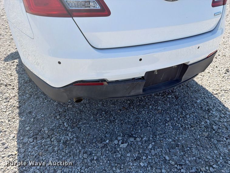 image for item EX4048 2014 Ford Taurus Police Interceptor 