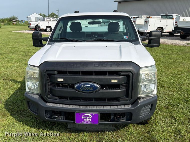 image for item EX4566 2012 Ford F250 utility bed pickup truck