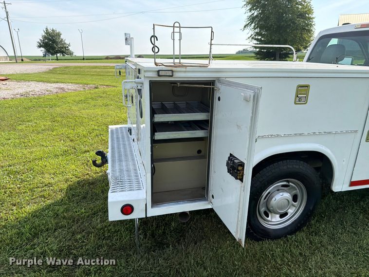 image for item EX4566 2012 Ford F250 utility bed pickup truck