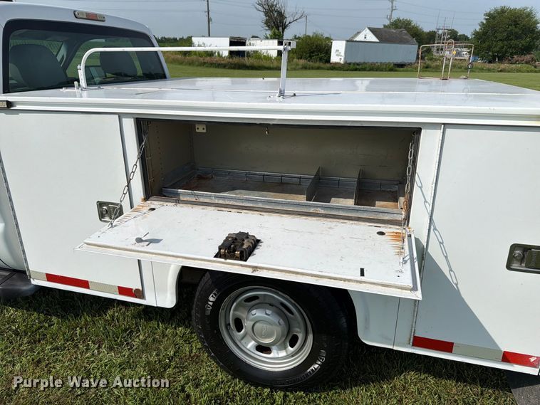 image for item EX4566 2012 Ford F250 utility bed pickup truck