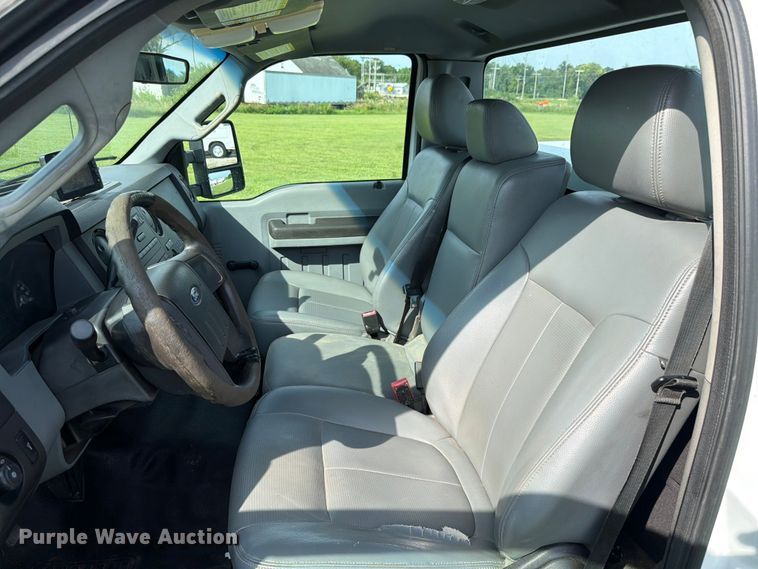 image for item EX4566 2012 Ford F250 utility bed pickup truck