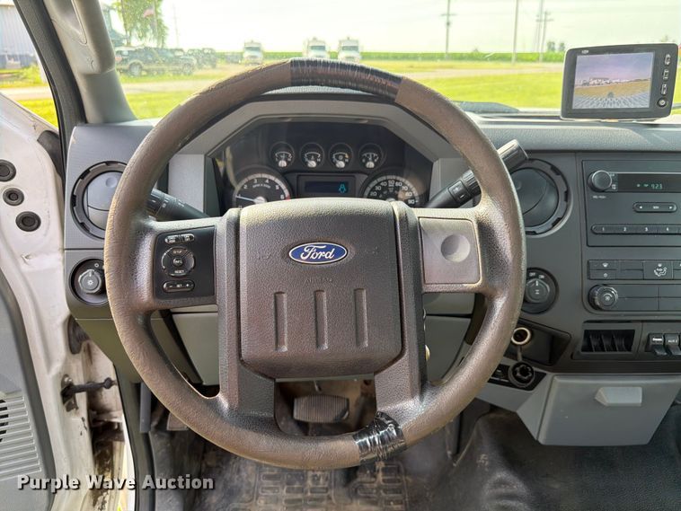 image for item EX4566 2012 Ford F250 utility bed pickup truck