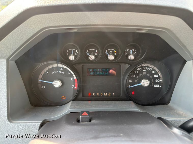 image for item EX4566 2012 Ford F250 utility bed pickup truck