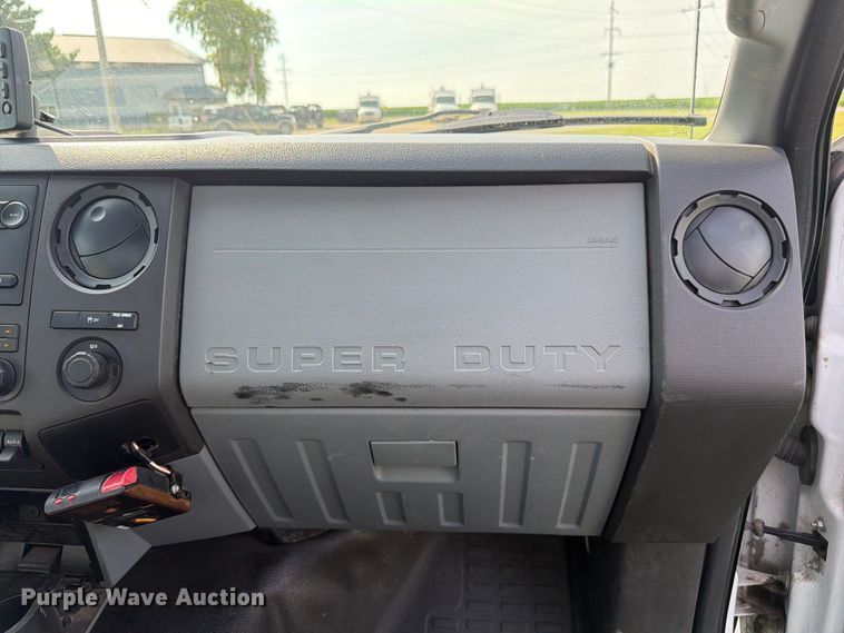 image for item EX4566 2012 Ford F250 utility bed pickup truck
