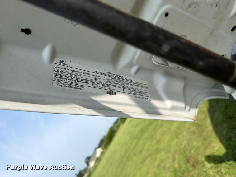 image for item EX4566 2012 Ford F250 utility bed pickup truck