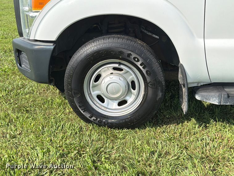 image for item EX4566 2012 Ford F250 utility bed pickup truck