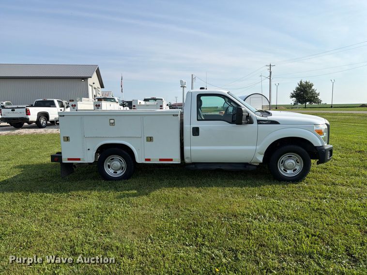 image for item EX4567 2012 Ford F250 Super Duty utility bed pickup truck