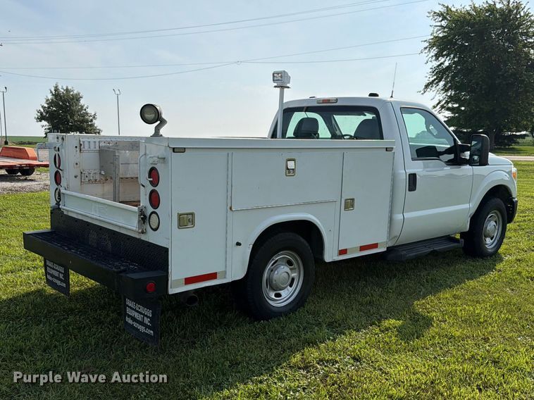 image for item EX4567 2012 Ford F250 Super Duty utility bed pickup truck