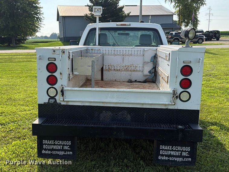 image for item EX4567 2012 Ford F250 Super Duty utility bed pickup truck
