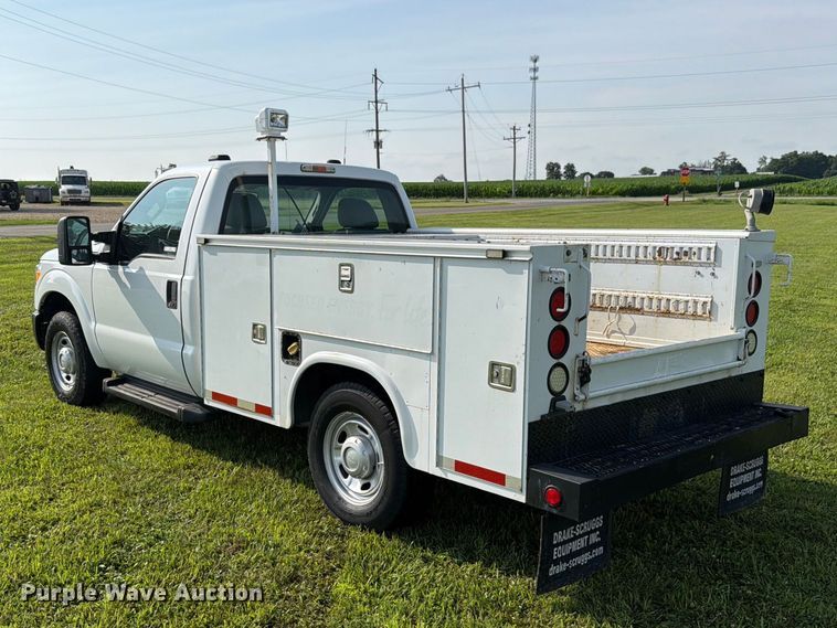 image for item EX4567 2012 Ford F250 Super Duty utility bed pickup truck