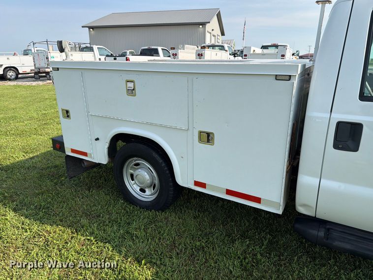 image for item EX4567 2012 Ford F250 Super Duty utility bed pickup truck