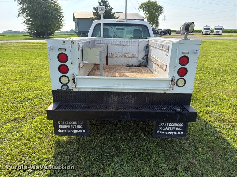 image for item EX4567 2012 Ford F250 Super Duty utility bed pickup truck