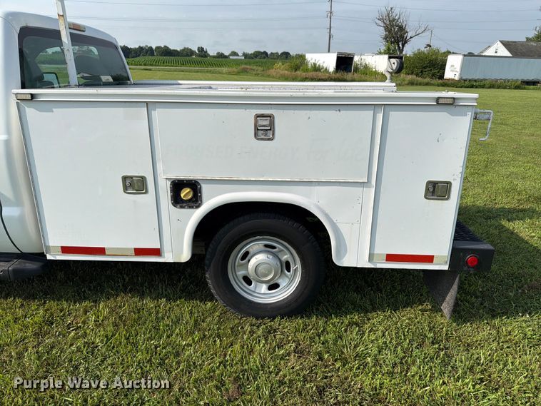 image for item EX4567 2012 Ford F250 Super Duty utility bed pickup truck