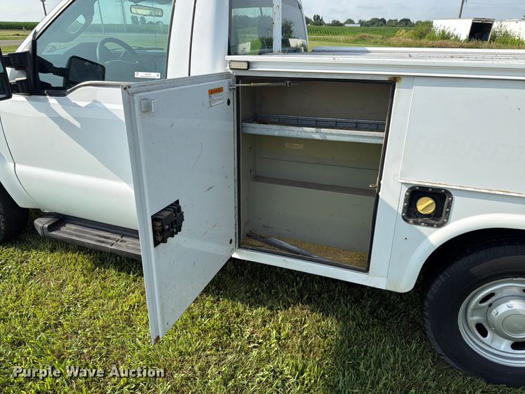 image for item EX4567 2012 Ford F250 Super Duty utility bed pickup truck
