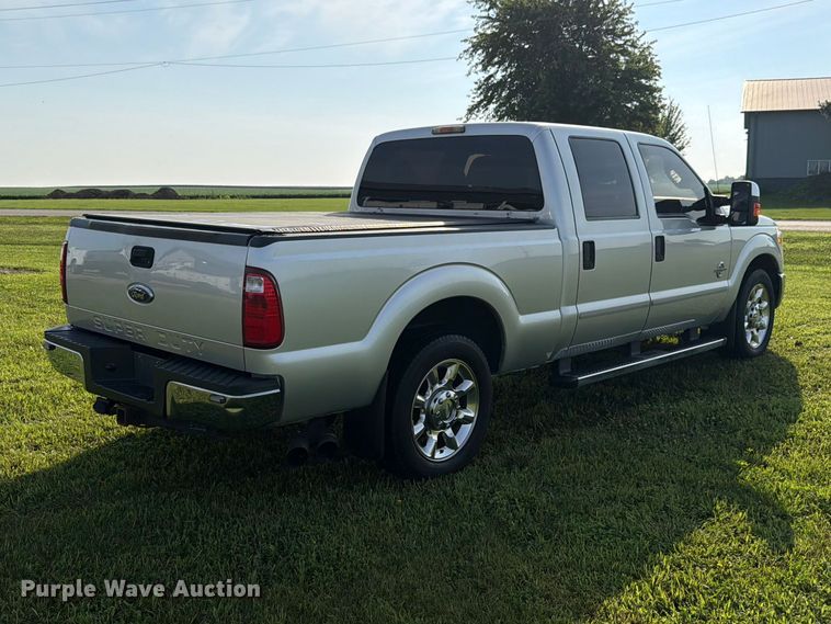 image for item EX4568 2011 Ford F250 Super Duty Crew Cab pickup truck