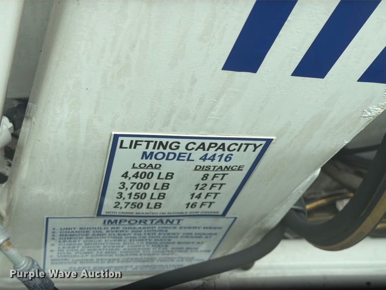 image for item FB4971 2015 Freightliner Business Class M2 utility / service truck