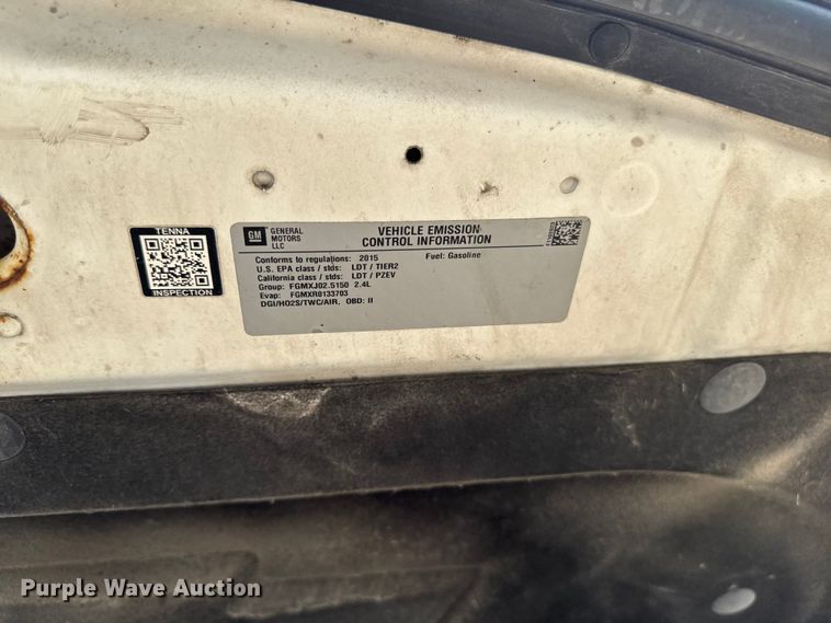 image for item FB5809 2015 Chevrolet Equinox SUV