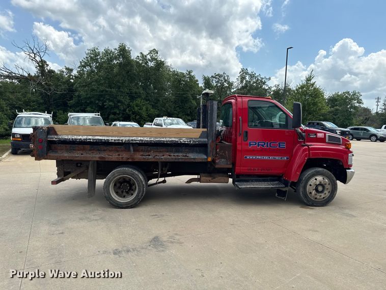 image for item FB5813 2003 GMC C4500 dump truck