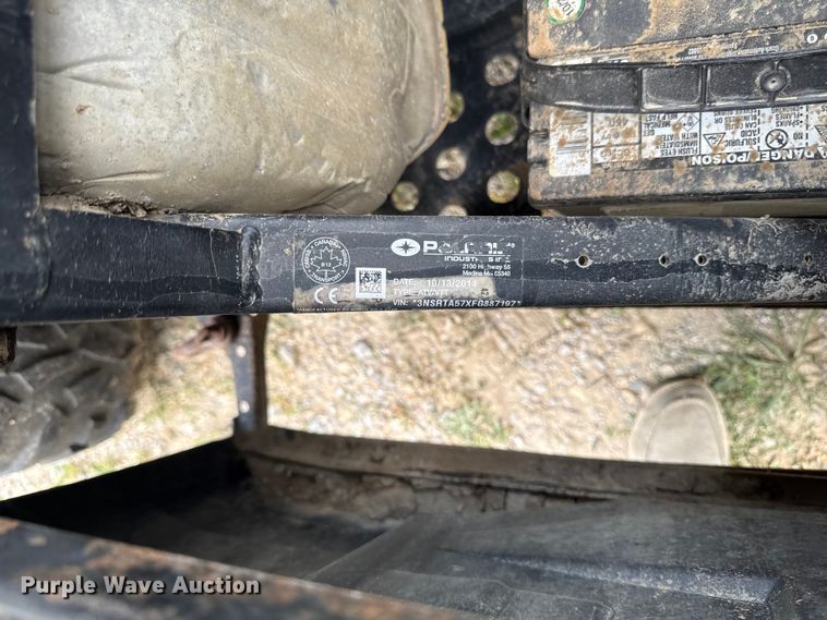 image for item FB5815 2015 Polaris Ranger 570 utility vehicle