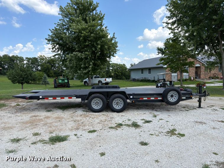 image for item FB5826 2020 Kaufman Trailers Of Ne, Inc. tilt deck equipment trailer