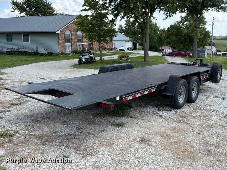 image for item FB5826 2020 Kaufman Trailers Of Ne, Inc. tilt deck equipment trailer