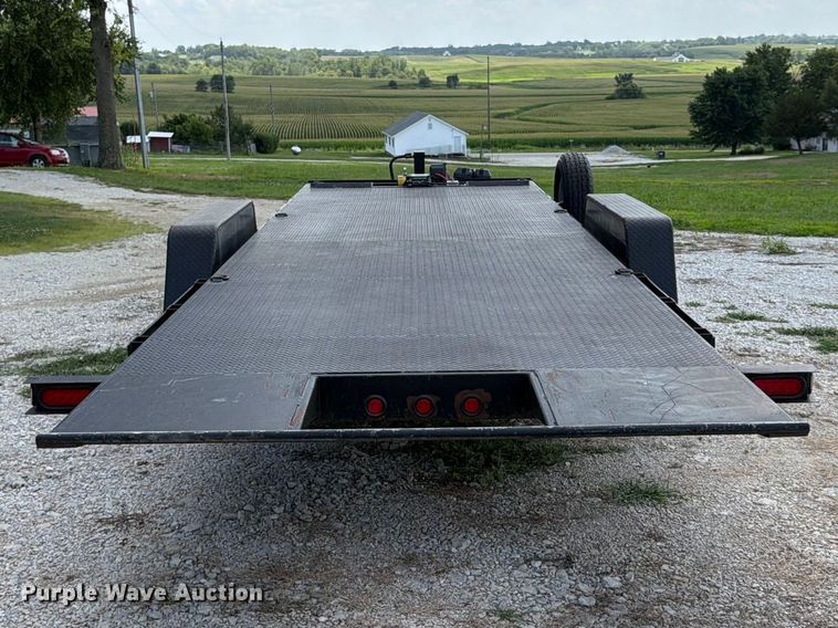 image for item FB5826 2020 Kaufman Trailers Of Ne, Inc. tilt deck equipment trailer