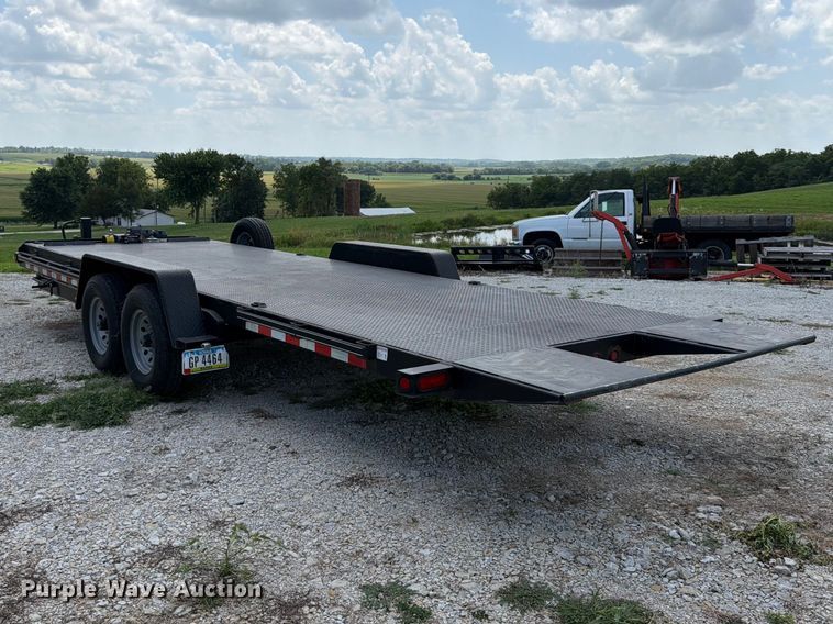 image for item FB5826 2020 Kaufman Trailers Of Ne, Inc. tilt deck equipment trailer