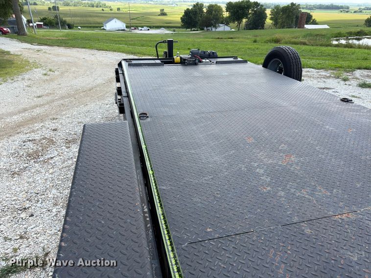 image for item FB5826 2020 Kaufman Trailers Of Ne, Inc. tilt deck equipment trailer