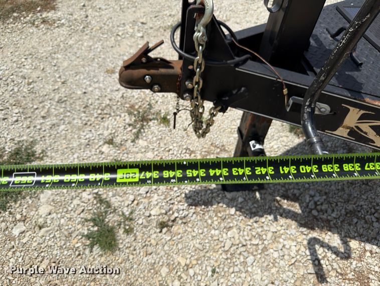 image for item FB5826 2020 Kaufman Trailers Of Ne, Inc. tilt deck equipment trailer