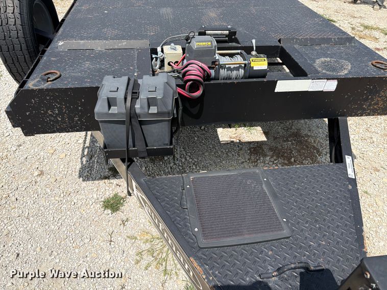 image for item FB5826 2020 Kaufman Trailers Of Ne, Inc. tilt deck equipment trailer