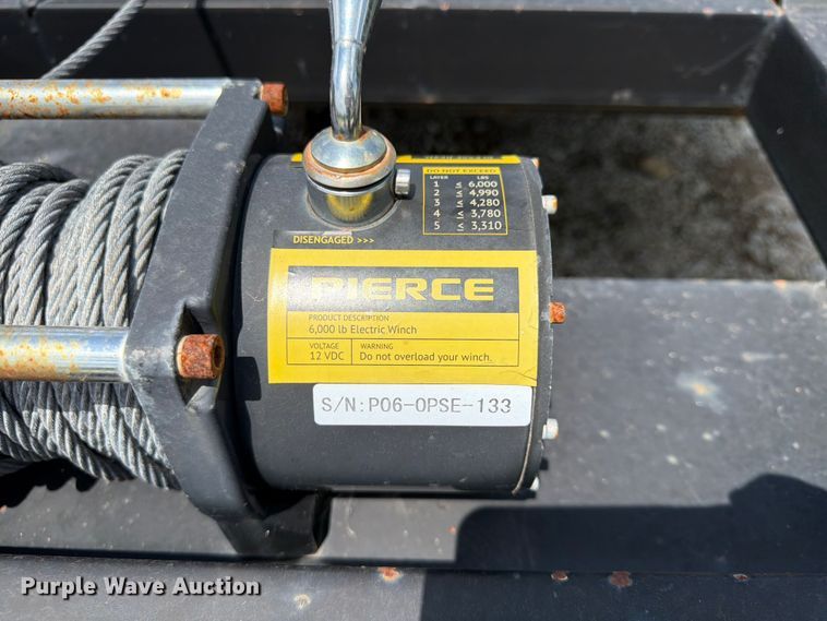 image for item FB5826 2020 Kaufman Trailers Of Ne, Inc. tilt deck equipment trailer
