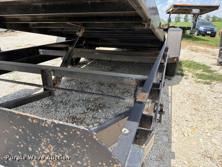 image for item FB5826 2020 Kaufman Trailers Of Ne, Inc. tilt deck equipment trailer